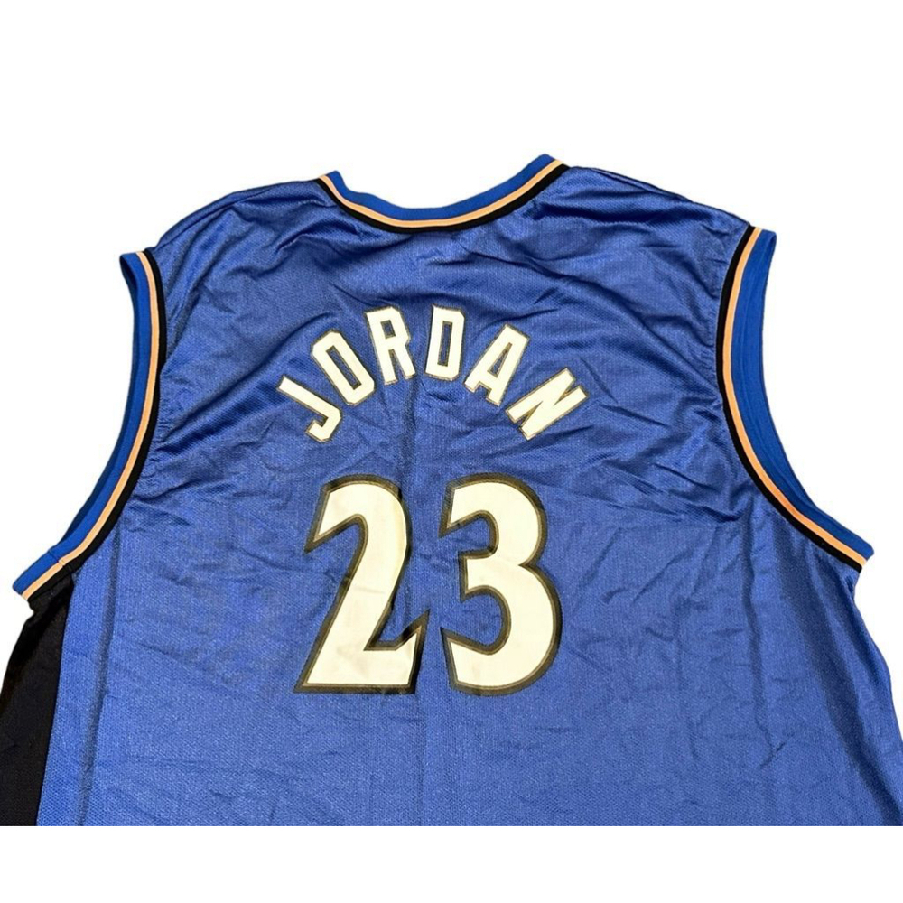 Vintage 2001 Washington Wizards NBA MICHAEL JORDAN #23 Jersey CHAMPION Sz XL 48 - Picture 7 of 8